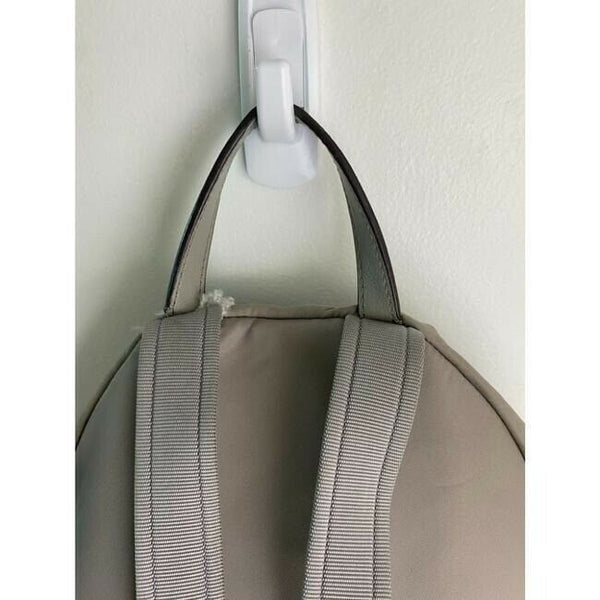 kate spade gray nylon backpack