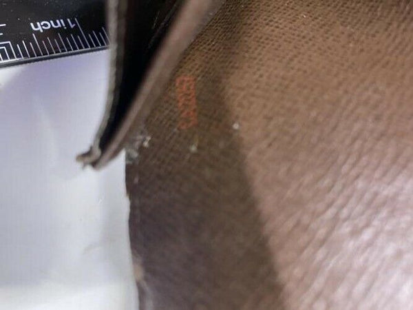 Louis Vuitton Brown Sarah De Large Canvas Travel Ca2057 Wallet