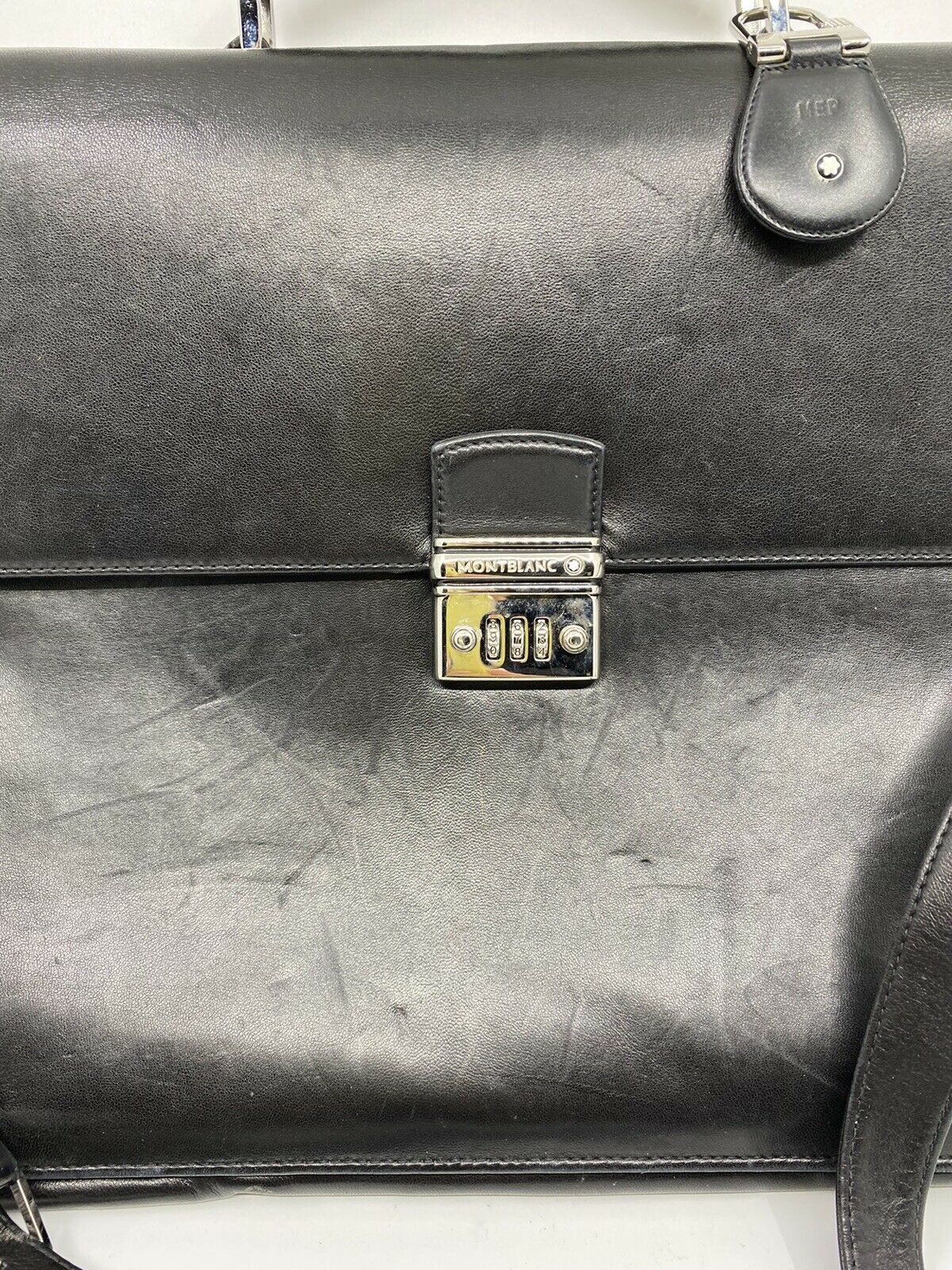 MONT BLANC Leather Briefcase
