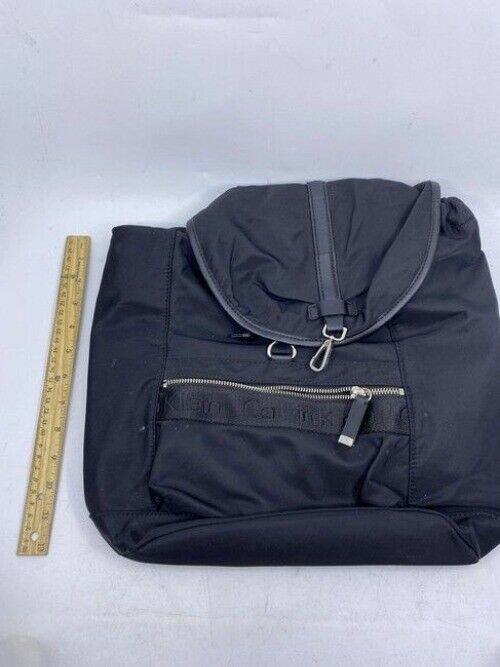Calvin Klein Black Nylon Backpack