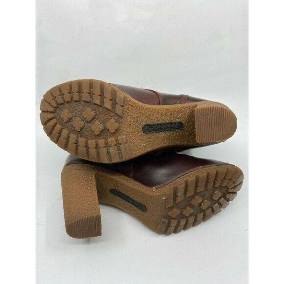 Timberland Women’s Heel Lace Up Leather Boots Sz 6