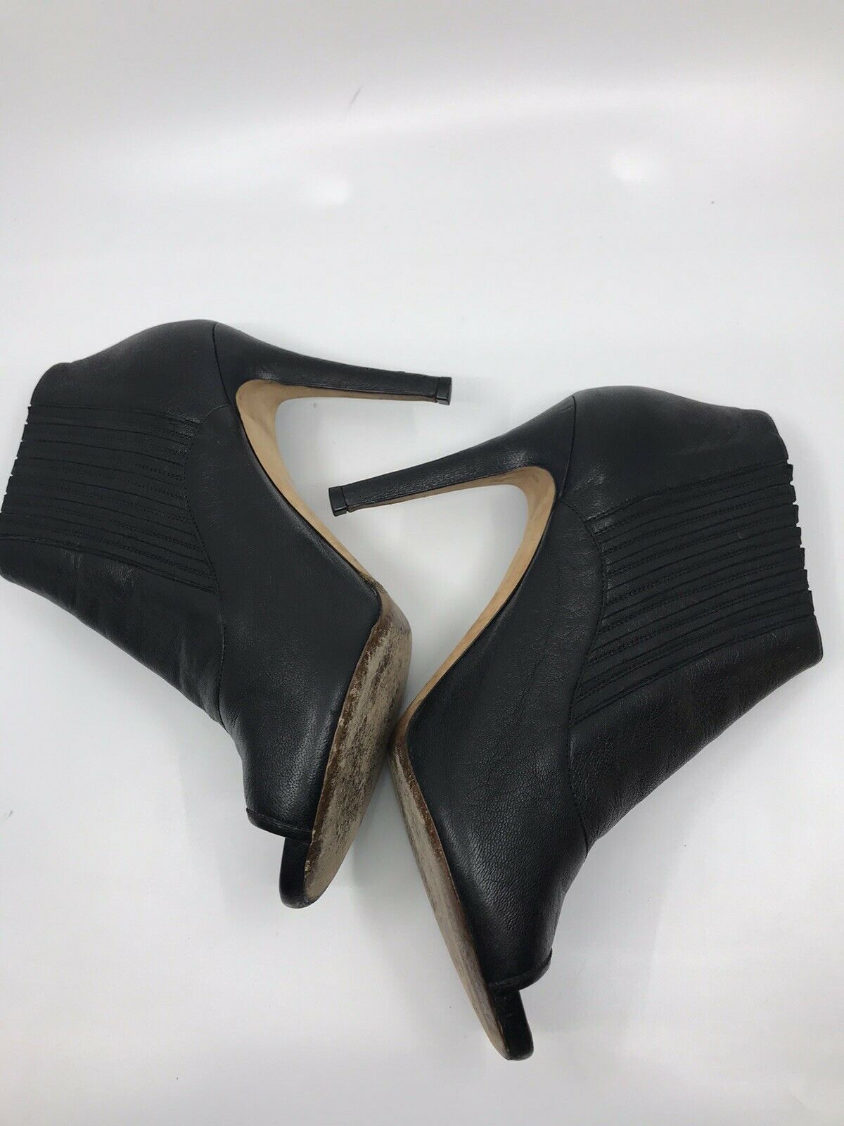 JIMMY CHOO Peep Toe Booties size 9.5