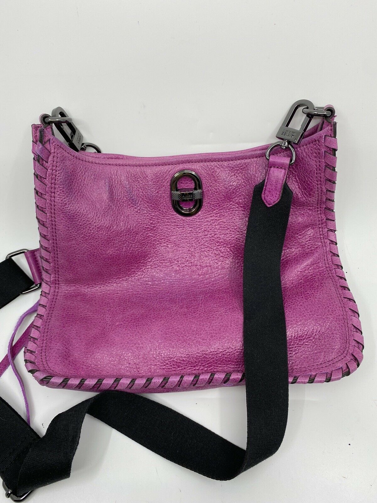 Aimee Kestenberg Pink Leather Crossbody