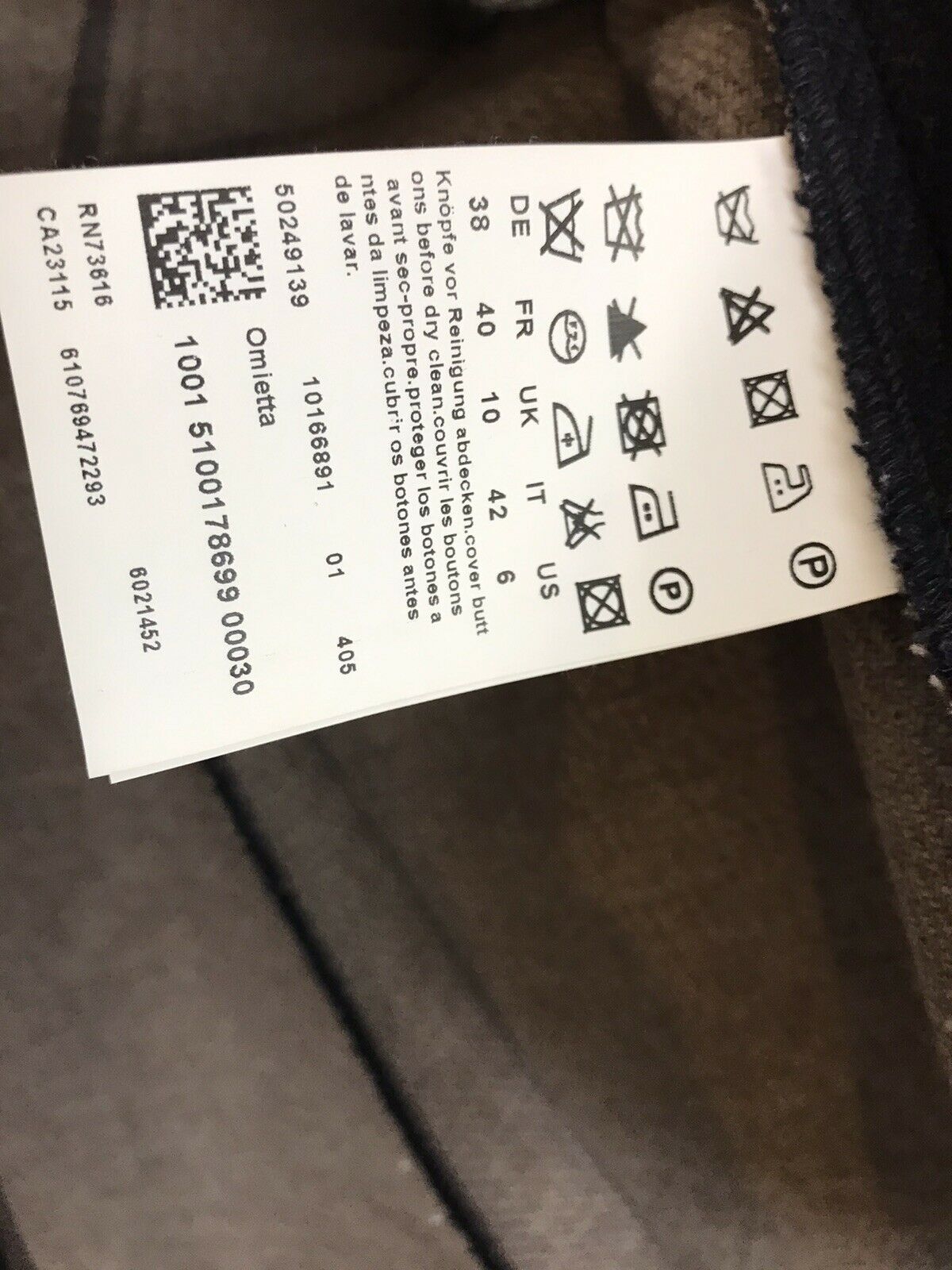 HUGO BOSS Women’s Coat Size 6