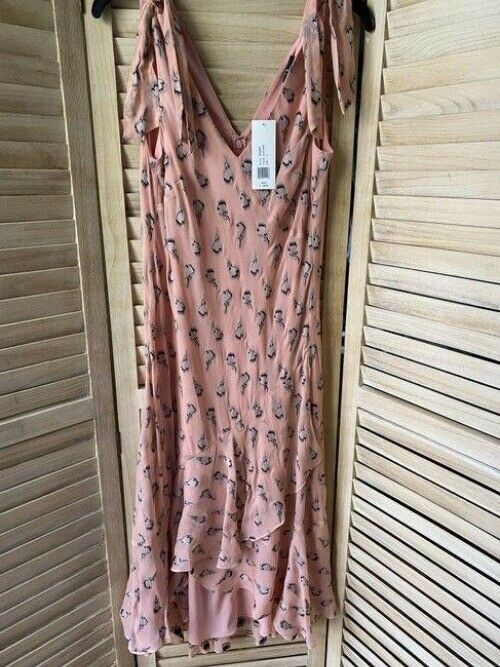 Nicole Miller Pink W Leopard Msrp Short Casual Dress