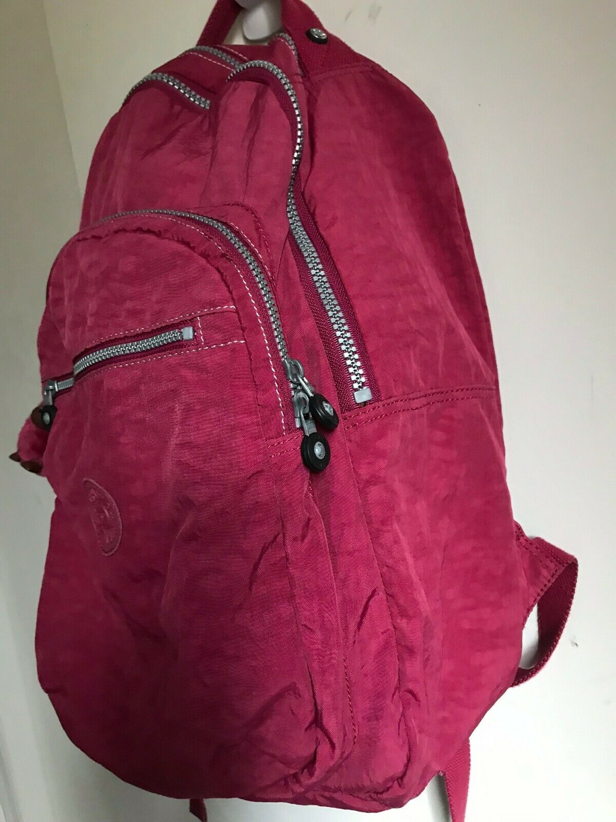 Kipling Red Backpack