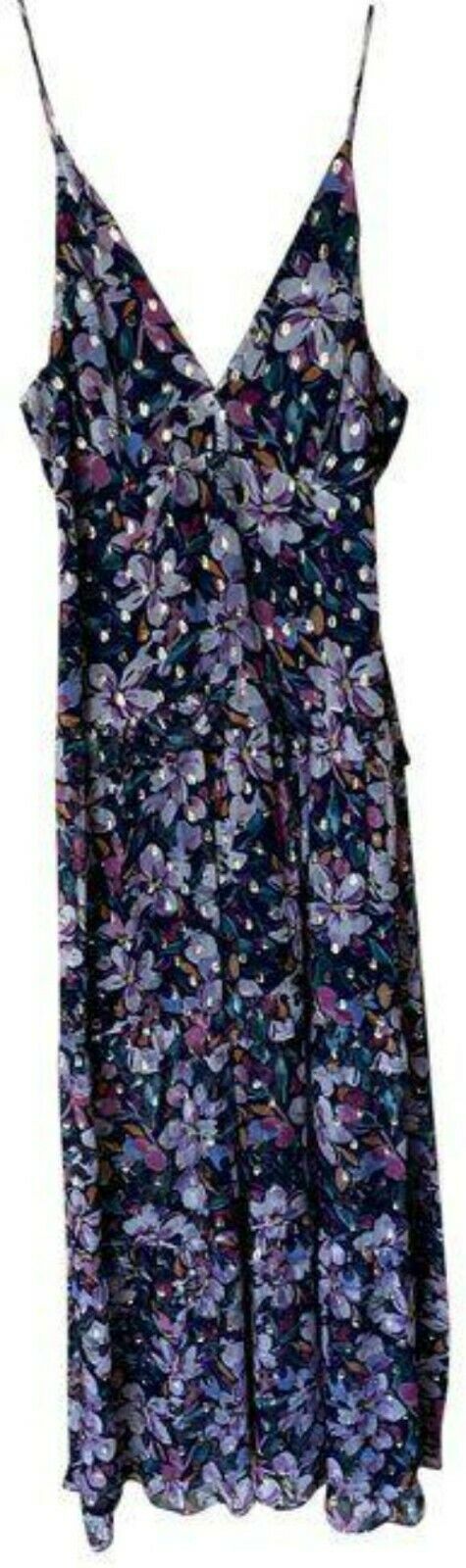 Nicole Miller Purple Blue Teal Msrp Mid Length Short Casual Dress
