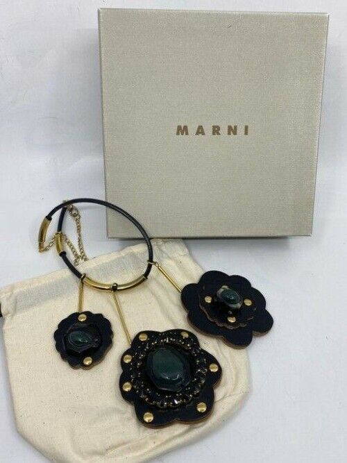 marni tri pendant necklace