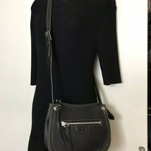Aimee Kestenberg Black Leather Crossbody