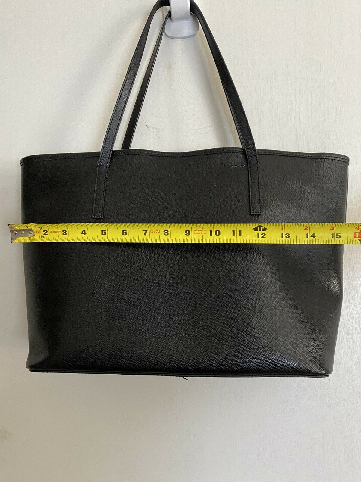 Ted Baker XL Black Saffiano Tote Bag