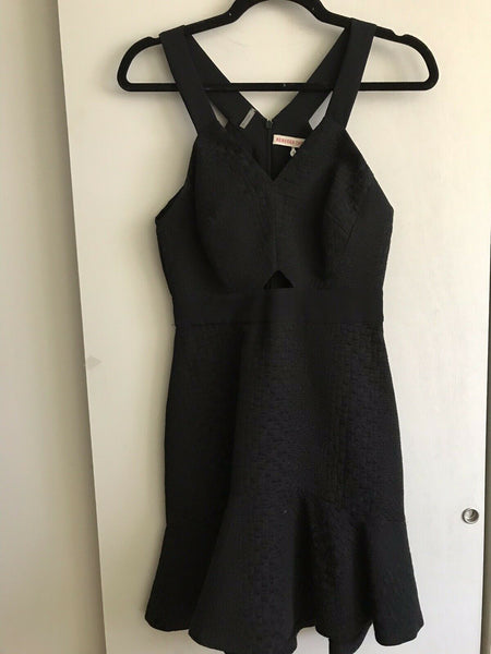 REBECCA TAYLOR Black Dress Sz 0