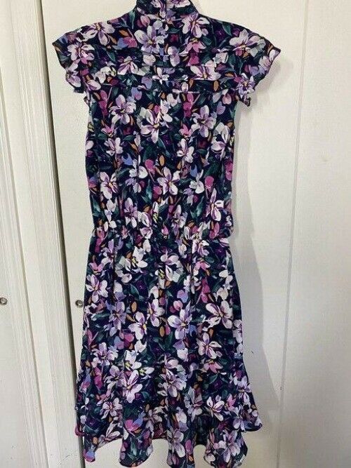 nicole miller purple green blue blue new msrp
