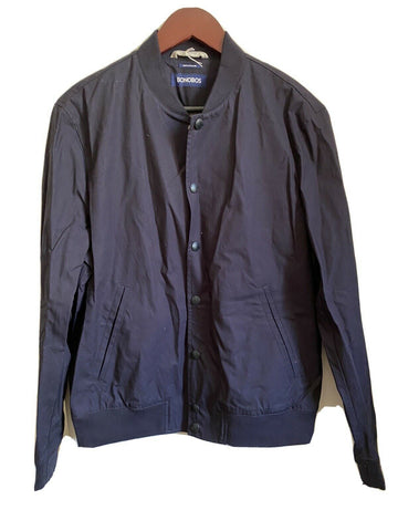 NWT! BONOBOS Navy Boulevard Bomber Jacket sz Medium