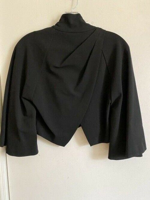Zac Posen black new msrp 800 small activewear outerwear