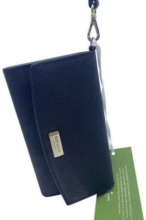 Kate Spade Device Card Black Wristlet
