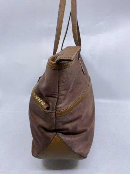 michael kors bag medium bronze brown nylon tote