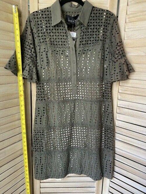 Nicole Miller Olive Msrp Short Casual Dress