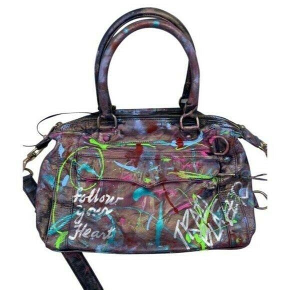 Rebecca Minkoff Customized Multi Color Tote Bag