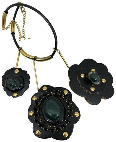 marni tri pendant necklace