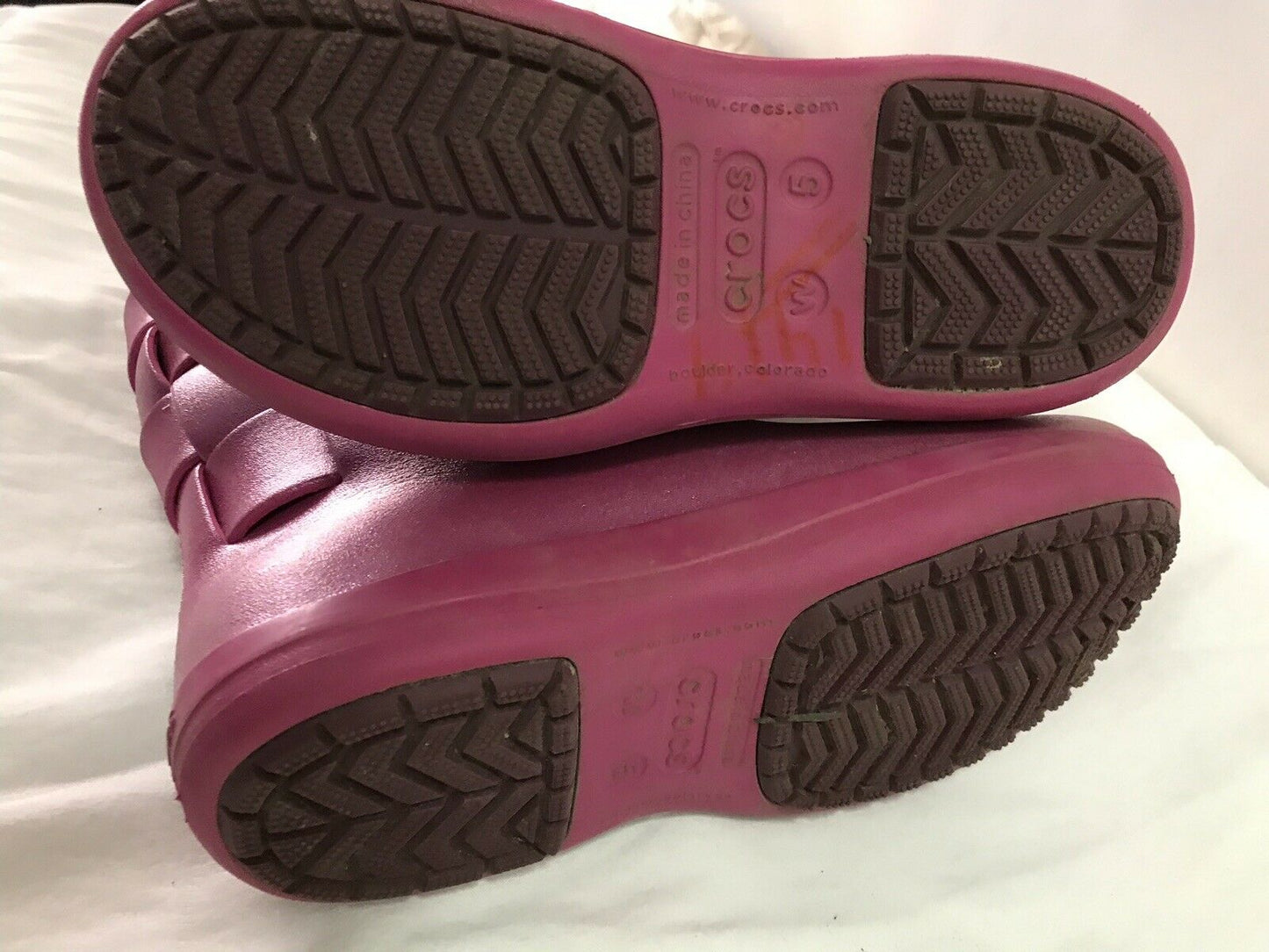 CROCS Rainboots Womens Size 5