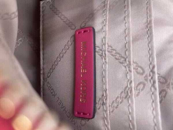 Michael Kors Quilted Pink Polyester Tote