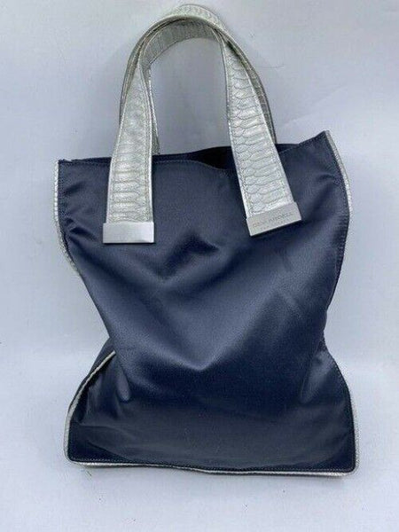 Devi Kroell Shoulder Bag Black Nylon Fabric Tote