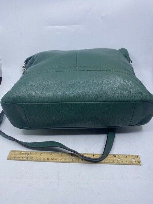 Coach Hobo Green Leather Cross Body Bag