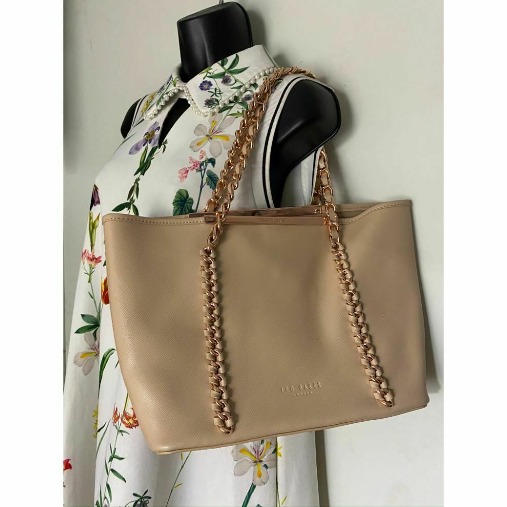 Ted Baker Tan Large Leather Shoulder Bag