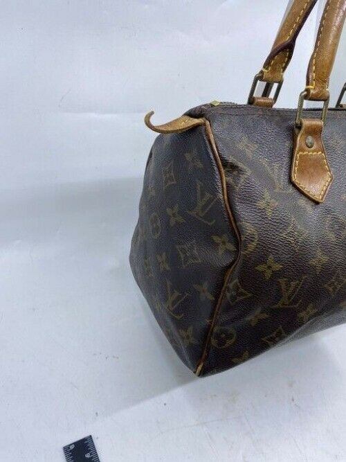 Louis Vuitton Speedy Vintage Brown Monogram Canvas Tote