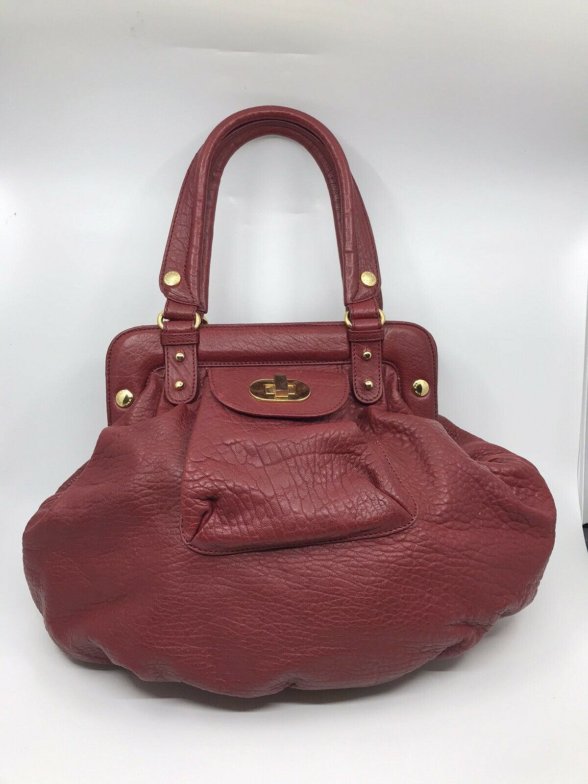 BADGLEY MISCHKA Red Leather Shoulder Bag