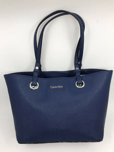 Calvin Klein Blue Tote Bag