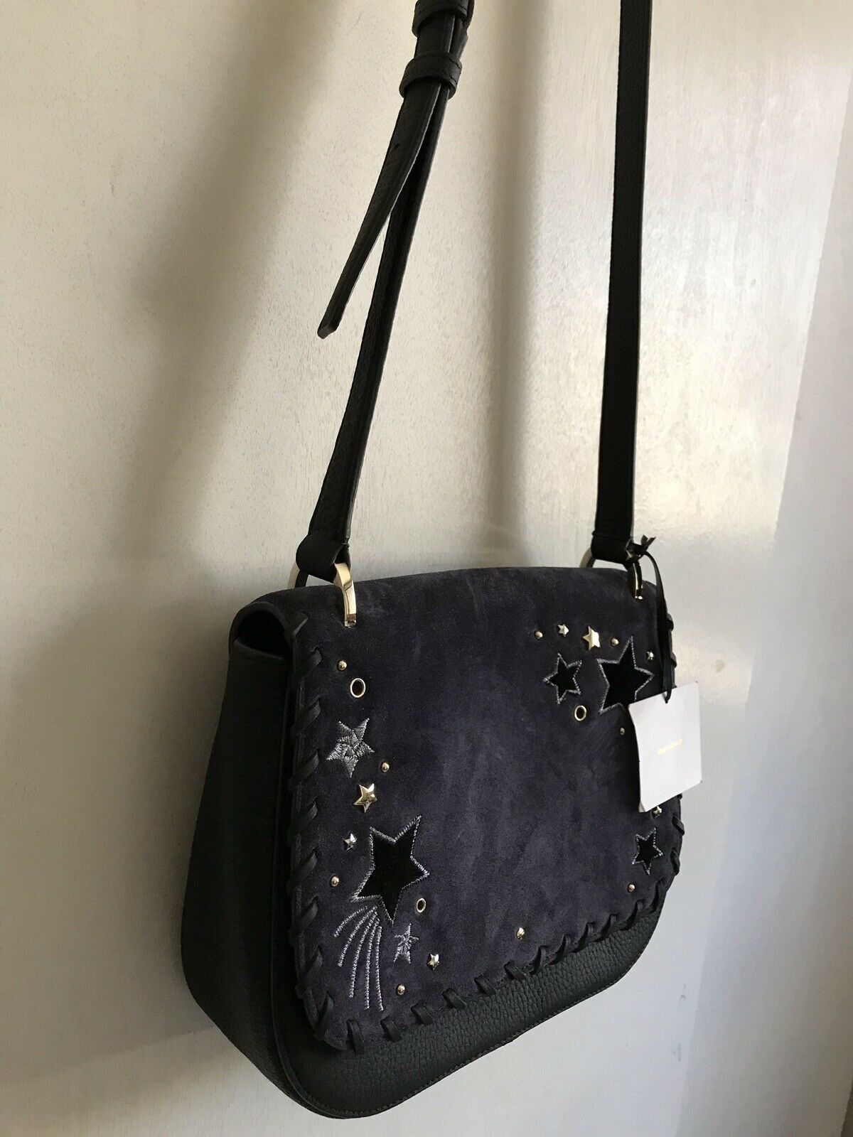 NWT! KATE SPADE Madison Collection Navy Leather Crossbody