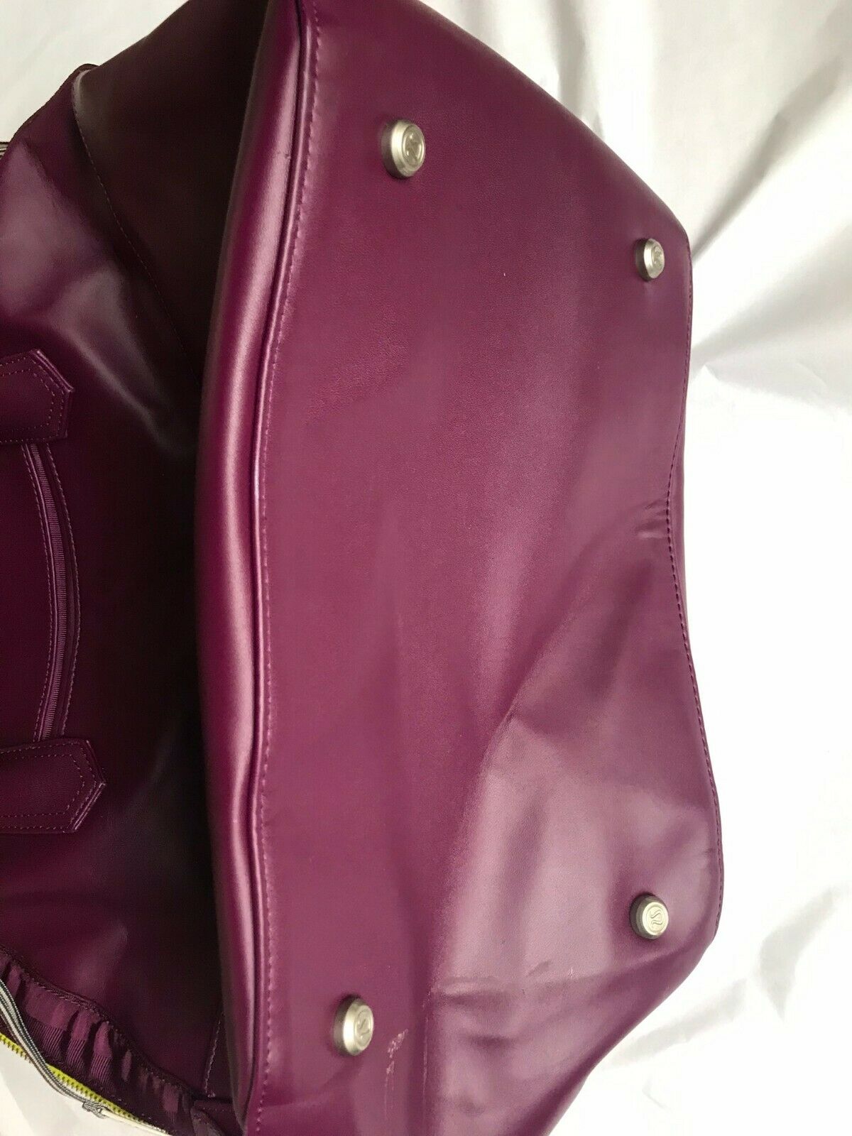 Lululemon Large Gym/School/Work Purple Poly Shoulder Bag