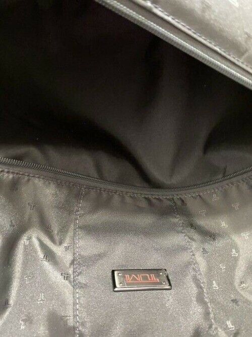 tumi alpha kleidersack black nylon weekend travel bag