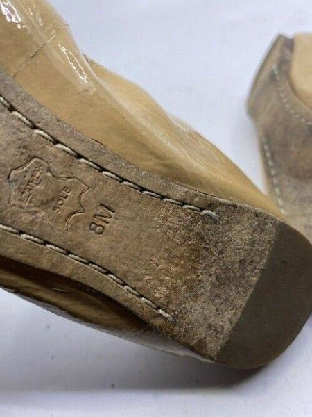 Tory Burch Beige Slip On Ballerina Flats Size Us