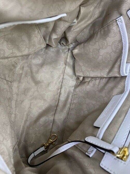 michael kors msrp white leather shoulder bag