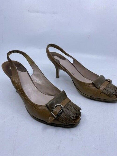 Salvatore Ferragamo Brown Pumps Size Us