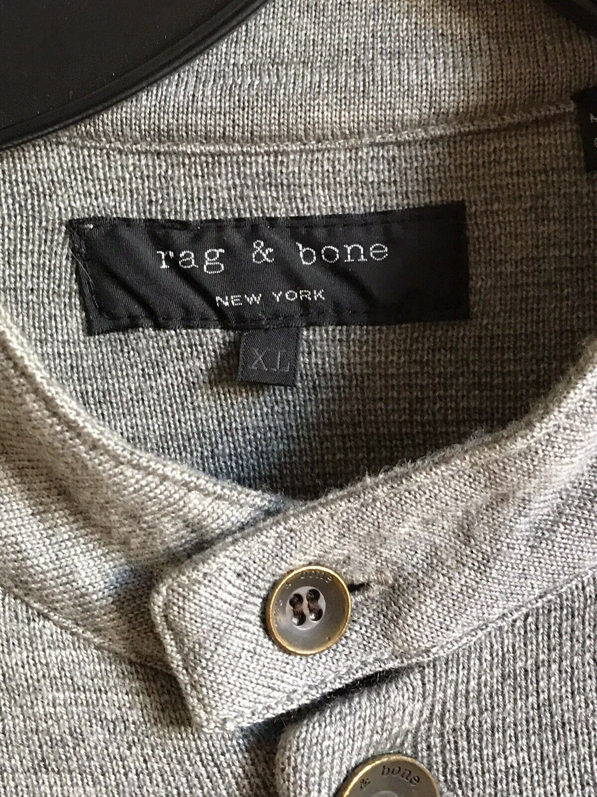 Rag & Bone Men’s Grey Sweater XL