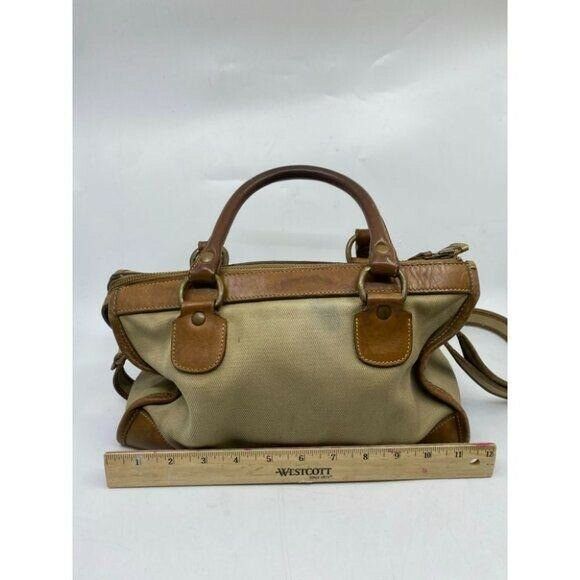 GHURKA Tan Brown Vintage Crossbody Bag