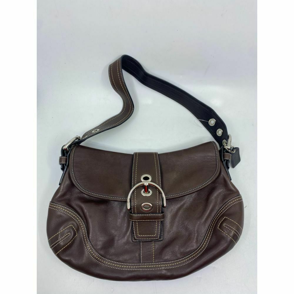 Coach Brown Medium Leather Shoulder/Handbag