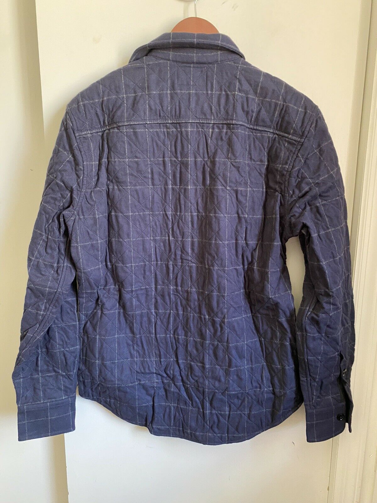New! BONOBOS Quilted Plaid Jacket Sz Medium