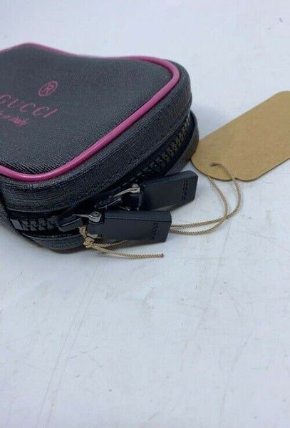 Gucci Black Trademark Cosmetic Bag