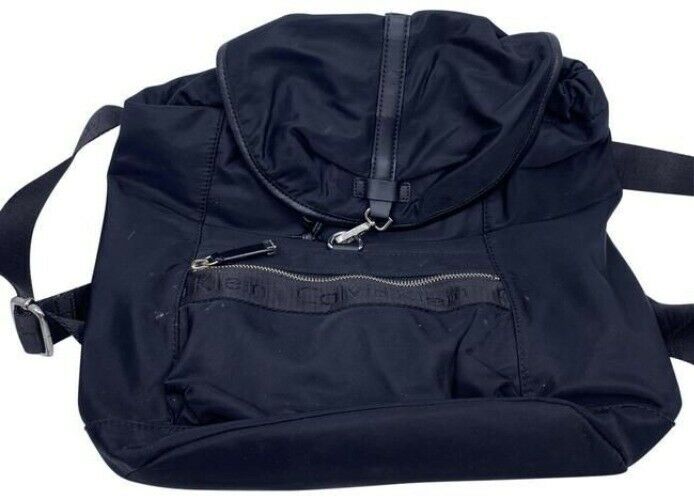 Calvin Klein Black Nylon Backpack