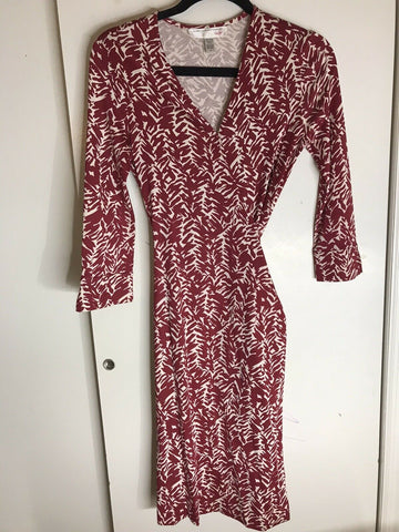 Diane Von Furstenberg Wrap Dress Vintage Collection Size 2