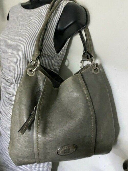 Giani Bernini Msrp Olive Green Leather Shoulder Bag
