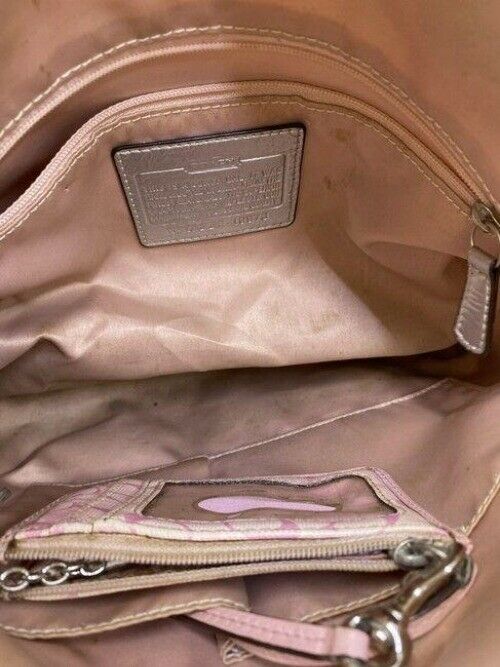 coach bag large multicolor fabric tote
