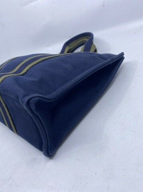 Hermes Fourre Tout Pm Navy Cotton Tote
