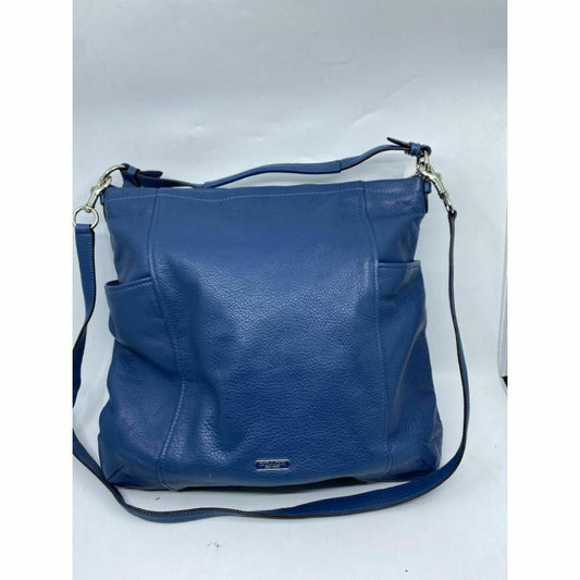 COACH XL Leather Blue Shoulder Bag Very Good Condition