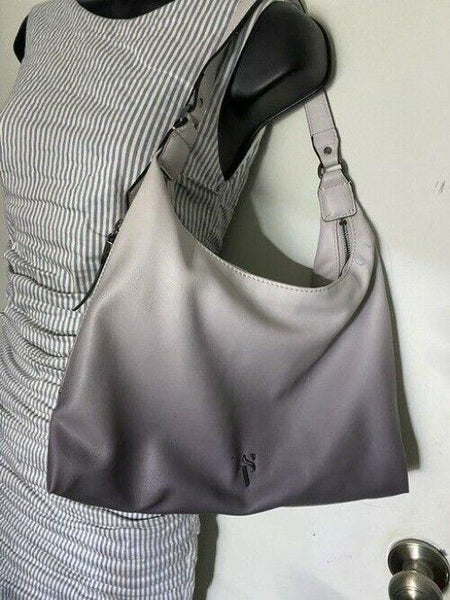 Simply Vera Vera Wang purple white faux leather shoulder bag
