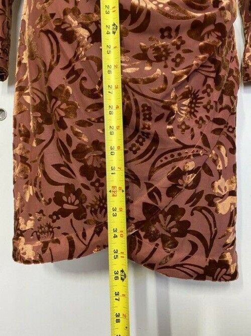 nicole miller new floral burn out msrp short cocktail dress